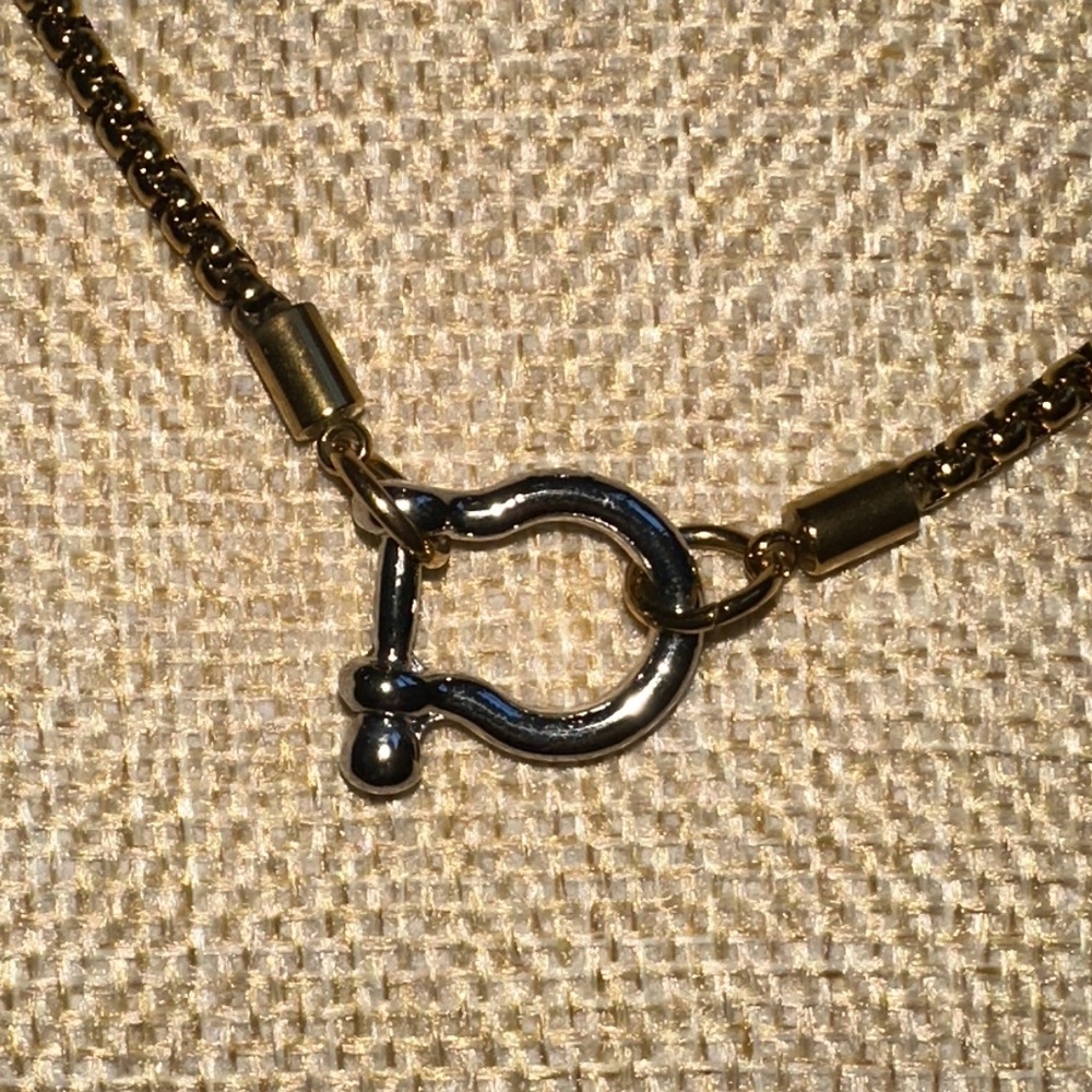 ♥️ Gold and Silver Chain Necklace - Picture 6 of 8